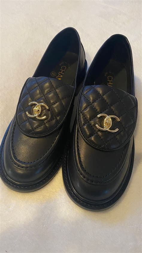 men's chanel loafers|Chanel interlocking flats.